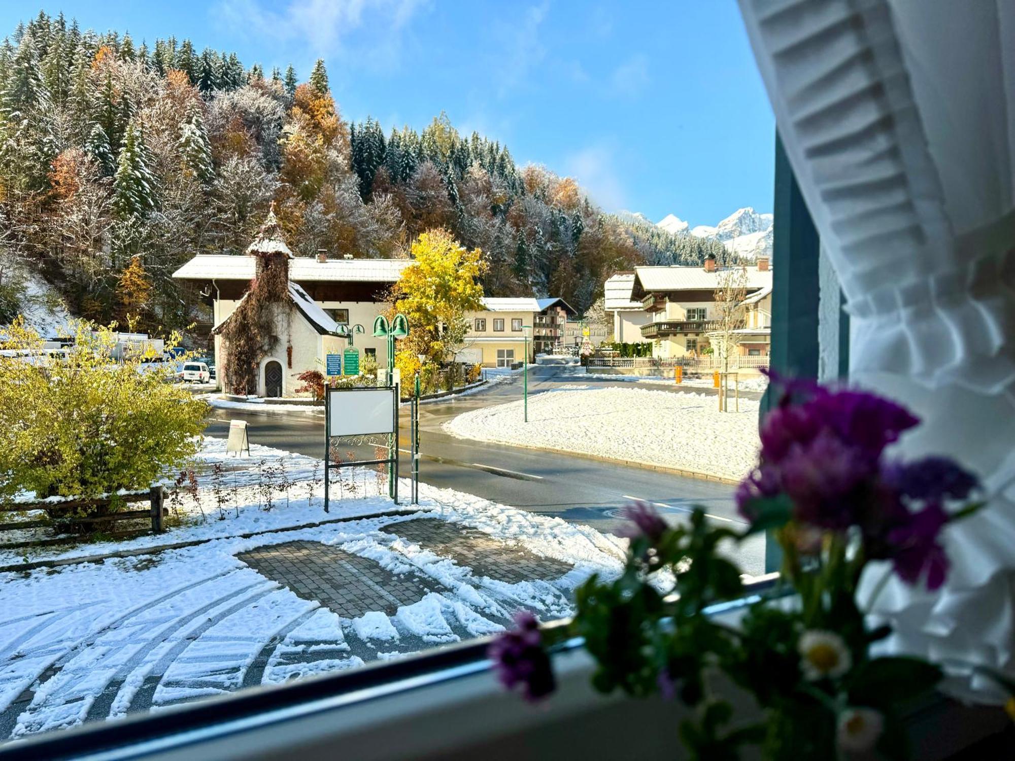 Ferienwohnung Saunahaus Annaberg im Lammertal Esterno foto