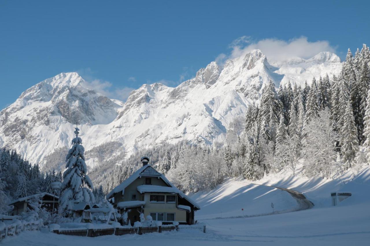 Ferienwohnung Saunahaus Annaberg im Lammertal Esterno foto